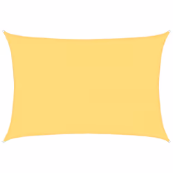 vidaXL Vela Parasole 160 g/m² Beige 5x7 m in HDPE - Vista aggiuntiva 2