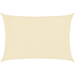 Vela Parasole 160 g/m² Crema 3x4,5 m in hdpe