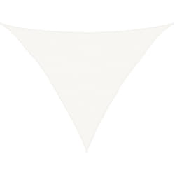 Vela Parasole, Vele ombreggianti 160 g/m² Bianca 5x5x6 m in hdpe Vidaxl