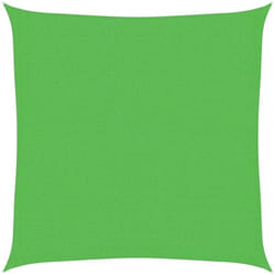 Vela Parasole, Vele ombreggianti 160 g/m² Verde Chiaro 3, 6x3, 6 m in hdpe Vidaxl