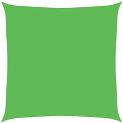 Vidaxl - Vela Parasole 160 g/m² Verde Chiaro 7x7 m in hdpe 662670