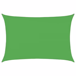 vidaXL Vela Parasole 160 g/m² Verde Chairo 3,5x4,5 m in HDPE - Vista aggiuntiva 2