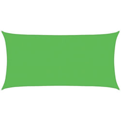 Vidaxl - Vela Parasole 160 g/m² Verde Chiaro 4x7 m in hdpe 270162