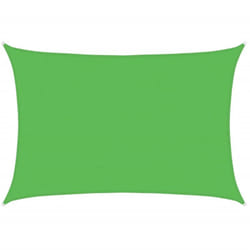 Vidaxl - Vela Parasole 160 g/m² Verde Chiaro 5x6 m in hdpe 820538