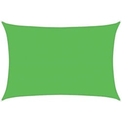 Vidaxl - Vela Parasole 160 g/m² Verde Chiaro 5x7 m in hdpe 572608