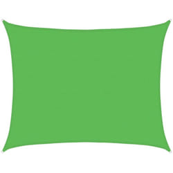 Vidaxl - Vela Parasole 160 g/m² Verde Chiaro 6x7 m in hdpe 552794