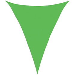 Vidaxl - Vela Parasole, Vele ombreggianti 160 g/m² Verde Chiaro 4x5x5 m in hdpe