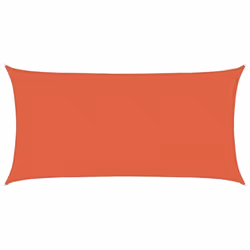 vidaXL Vela Parasole 160 g/m² Terracotta 2,5x4,5 m in HDPE - Vista aggiuntiva 2
