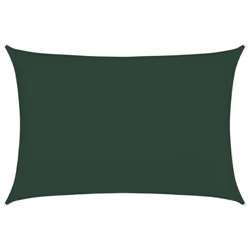 vidaXL Vela Parasole 160 g/m² Verde Scuro 2,5x4 m in HDPE - Vista aggiuntiva 2