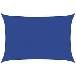 Vidaxl - Vela Parasole 160 g/m² Rettangolare Blu 5x7 m in hdpe