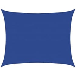 Vidaxl - Vela Parasole 160 g/m² Rettangolare Blu 6x8 m in hdpe 770249