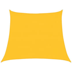 Vela Parasole 160 g/m² Gialla 3/4x3 m in hdpe Vidaxl