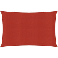 Vidaxl - Vela Parasole 160 g/m² Rossa 2,5x5 m in hdpe 626190