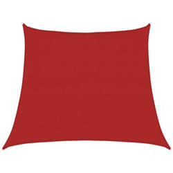 Vela Parasole, Vele ombreggianti 160 g/m² Rossa 3/4x3 m in hdpe Vidaxl