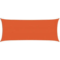 Vela Parasole, Vele ombreggianti 160 g/m² Arancione 2x4, 5 m in hdpe Vidaxl