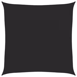vidaXL Vela Parasole 160 g/m² Nera 2,5x2,5 m in HDPE - Vista aggiuntiva 2