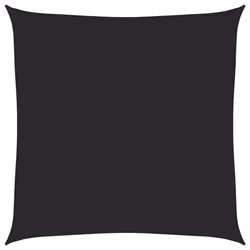 vidaXL Vela Parasole 160 g/m² Nera 4,5x4,5 m in HDPE - Vista aggiuntiva 2