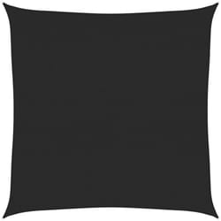 Vela Parasole 160 g/m² Nera 7x7 m in hdpe Vidaxl 944463