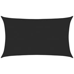Vidaxl - Vela Parasole 160 g/m² Nera 5x8 m in hdpe