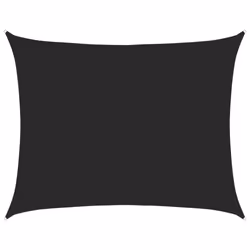 vidaXL Vela Parasole 160 g/m² Nera 6x7 m in HDPE - Vista aggiuntiva 2