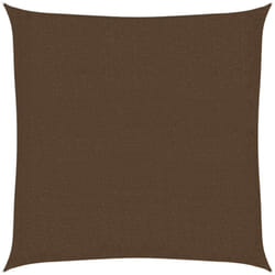 Vela Parasole, Vele ombreggianti 160 g/m² Marrone 3, 6x3, 6 m in HDPE vidaXL