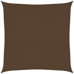 Vela Parasole, Vele ombreggianti 160 g/m² Marrone 4, 5x4, 5 m in hdpe Vidaxl