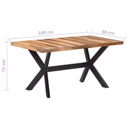VidaXL 321547 tavolo da cucina e sala da pranzo - Vista aggiuntiva 6
