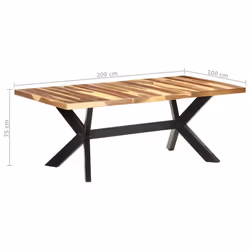 VidaXL 321549 tavolo da cucina e sala da pranzo - Vista aggiuntiva 7