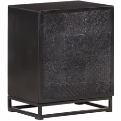 Donate un aspetto accattivante alla vostra camera da letto con questo comodino in legno dallo stile classico. Può anche esser ...