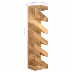 VidaXL 321627 scaffale per vino Legno - Vista aggiuntiva 8