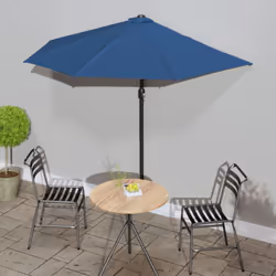Questo elegante ombrellone da balcone è la scelta perfetta per creare un po' d'ombra e proteggervi dai dannosi raggi UV del s ...