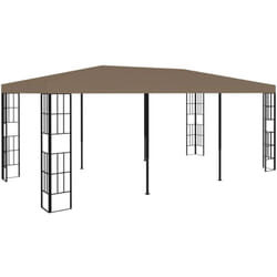 Vidaxl - Gazebo 6x3 m Grigio Talpa