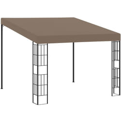 Vidaxl - Gazebo a Parete 3x3 m Talpa in Tessuto 8598