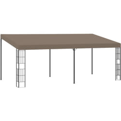 Vidaxl - Gazebo a Parete 6x3 m Talpa in Tessuto