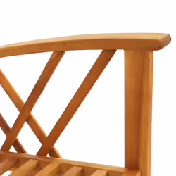 VidaXL 310266 sedia da esterno Terrazzo Legno di acacia - Vista aggiuntiva 7