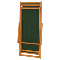 VidaXL 310315 sedia da esterno Terrazzo Seduta imbottita Eucalipto, Poliestere Verde - Vista aggiuntiva 6