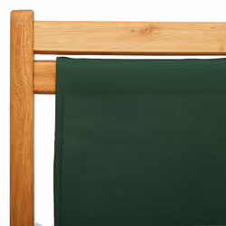 VidaXL 310315 sedia da esterno Terrazzo Seduta imbottita Eucalipto, Poliestere Verde - Vista aggiuntiva 7