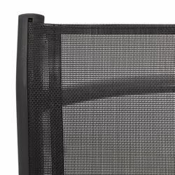 VidaXL 312195 sedia da esterno Terrazzo Alluminio Nero - Vista aggiuntiva 8