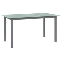 VidaXL 312204 tavolo da esterno Grigio