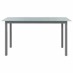VidaXL 312204 tavolo da esterno Grigio