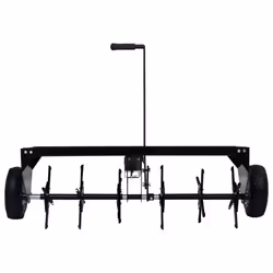 vidaXL Aeratore per Prato per Trattorino Tagliaerba 102 cm - Vista aggiuntiva 3