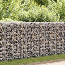 Vidaxl - Gabbione con Copertura in Acciaio Zincato 100x60x100 cm 2302