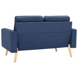 VidaXL 3056618 divano Blu - Vista aggiuntiva 4