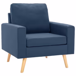 VidaXL 3056618 divano Blu - Vista aggiuntiva 5