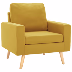 VidaXL 3056620 divano Giallo - Vista aggiuntiva 5