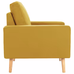 VidaXL 3056620 divano Giallo - Vista aggiuntiva 8