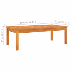 VidaXL 311833 panca da esterno Legno di acacia - Vista aggiuntiva 6