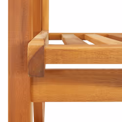 VidaXL 311844 sedia da esterno Terrazzo Seduta imbottita Legno di acacia - Vista aggiuntiva 6
