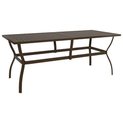 VidaXL 312281 tavolo da esterno Marrone