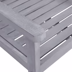 VidaXL 311875 sedia da esterno Terrazzo Legno di acacia Grigio - Vista aggiuntiva 6